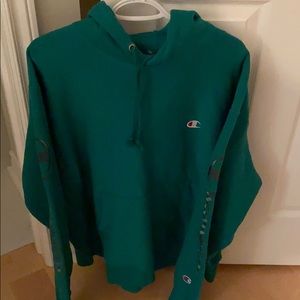 Champion reverse weave hoodie/hooded sweatshirt